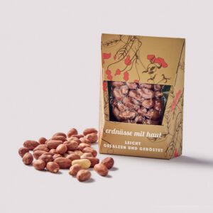 Erdnüsse, 100, 120 und 500 g