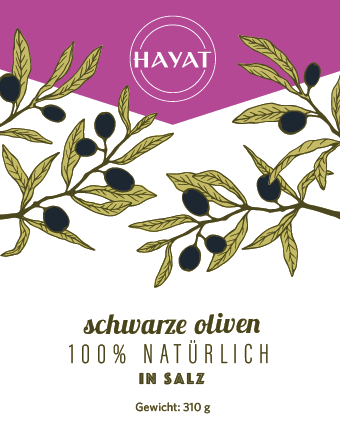 schwarze Oliven