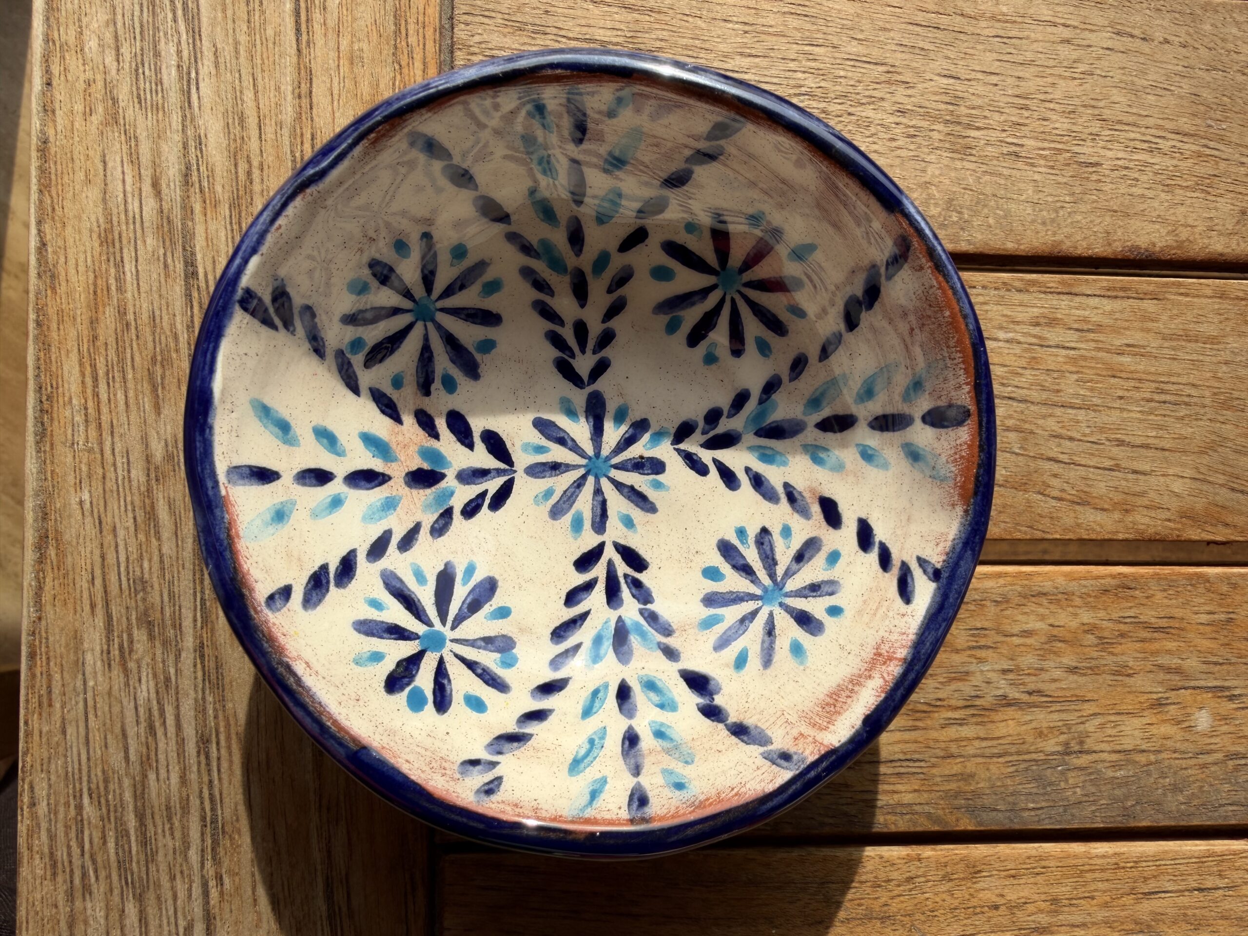 Iznik Schalen, handgefertigt, Dessin Granatapfel, Hayat Delikatessen