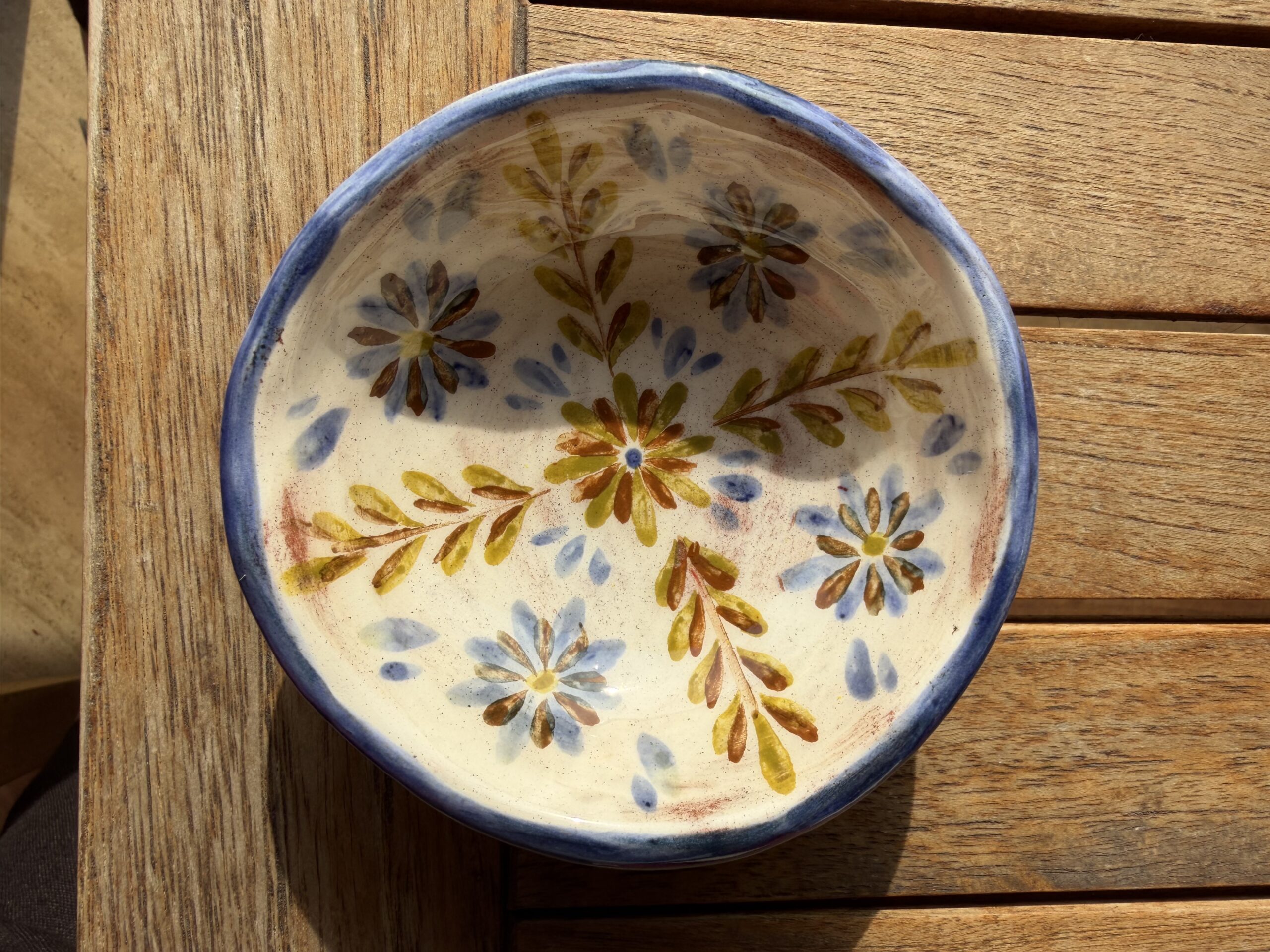 Iznik Schalen, handgefertigt, Dessin Granatapfel, Hayat Delikatessen