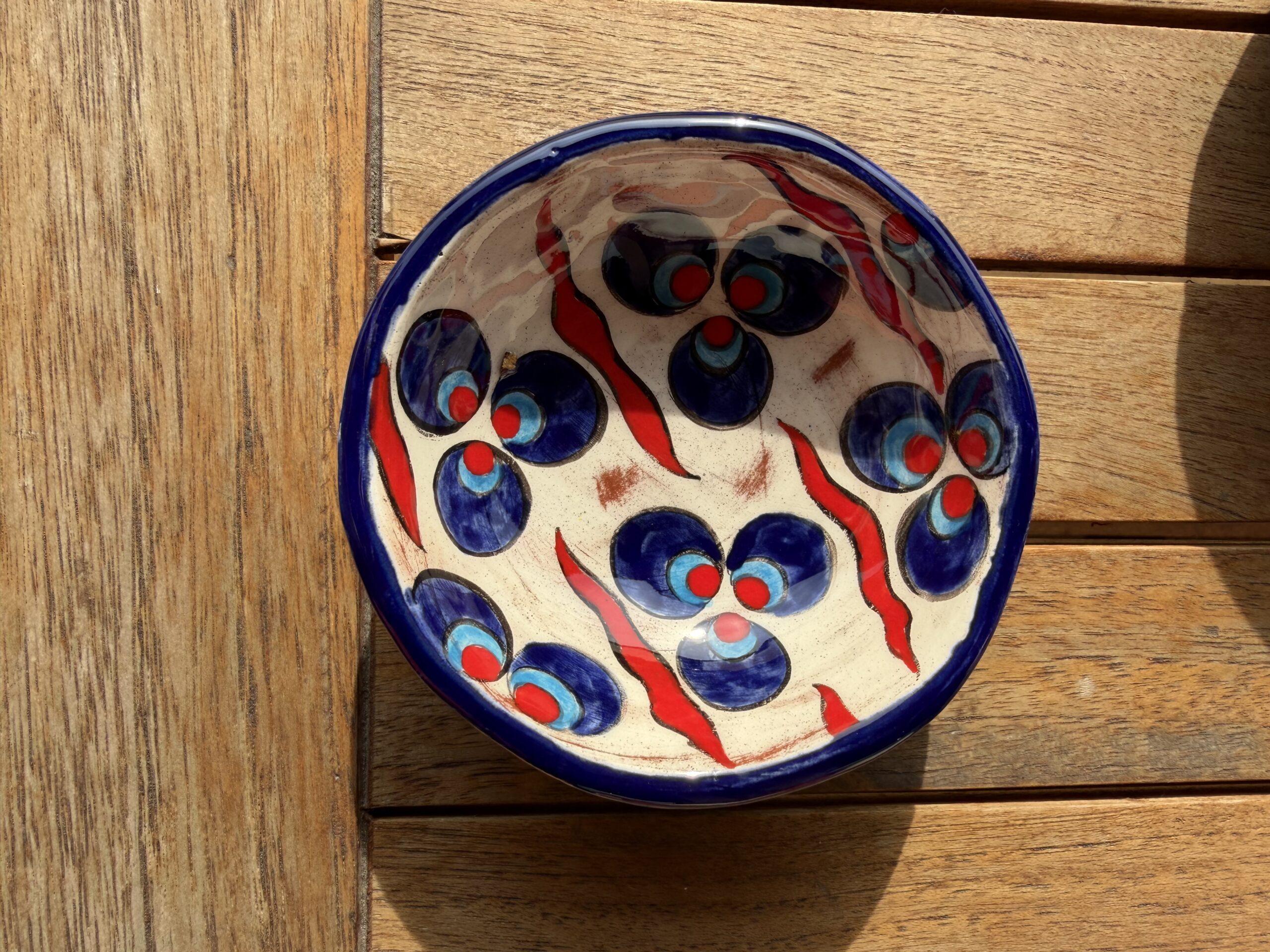 Iznik Schalen, handgefertigt, Dessin Granatapfel, Hayat Delikatessen